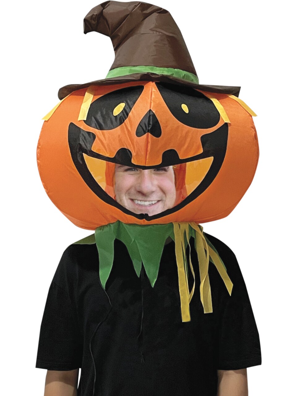 Pumpkin head costume deals
